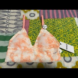 Hurleys tie dye bralette